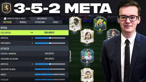 IL 352 META DI FIFA 22 GUIDA TATTICHE E ISTRUZIONI YouTube