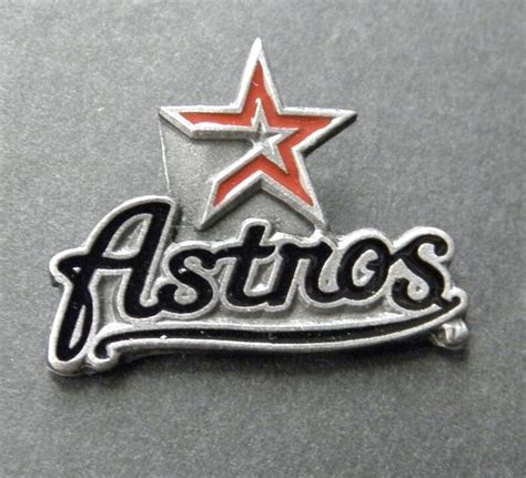 Houston Astros Mlb Major League Baseball Lapel Pin 1 Inch Etsy