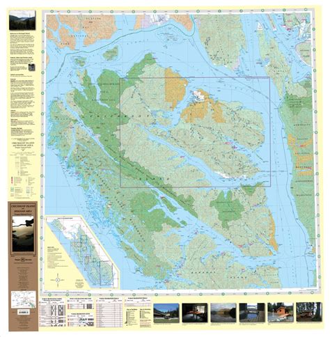 Chichagof Island Hoonah Area (Chichagof Island Side) Map by US Forest Service R10 | Avenza Maps