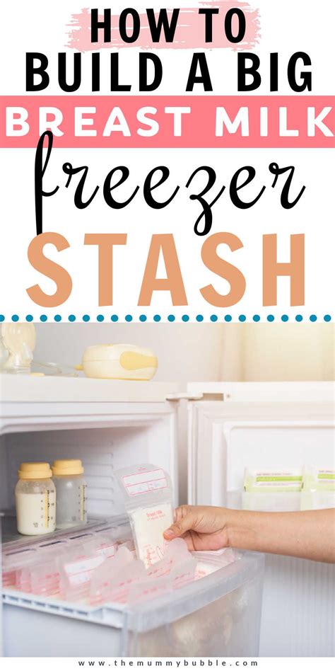 How To Build A Breast Milk Freezer Stash Artofit