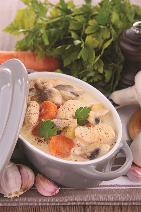 Blanquette De Poulet Aux Champignons Une D Clinaison Plus Conomique De