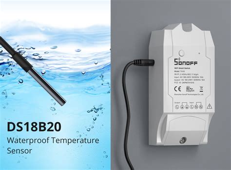 Sonoff Ds18b20 Waterproof Temp Sensor For Th Rj11 Cable Mikroelectron Mikroelectron Is An