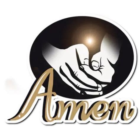 the word amen is written in gold on a black and white background with ...