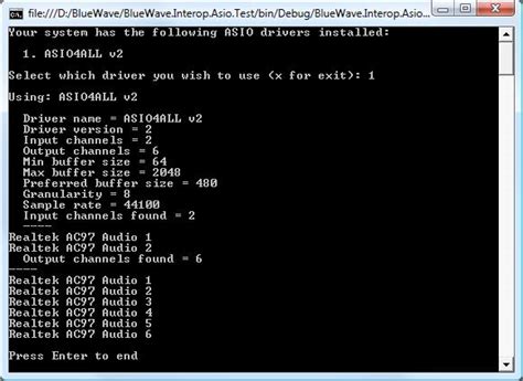 Low Latency Audio Using Asio Drivers In Codeproject Lucox Cl