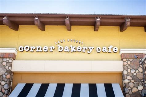 Corner Bakery Cafe Store Sign Editorial Stock Image Image Of