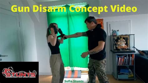 Gun Disarm Concept Practice Sofia Stunts Youtube