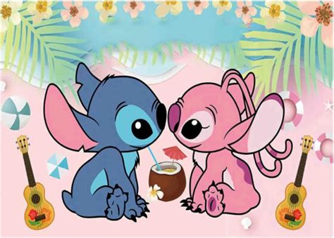 Cialda In Ostia Per Torta Lilo E Stitch Personalizzata Con Nome Disco