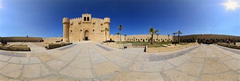 The Citadel of Qaitbay front view 360 Panorama | 360Cities