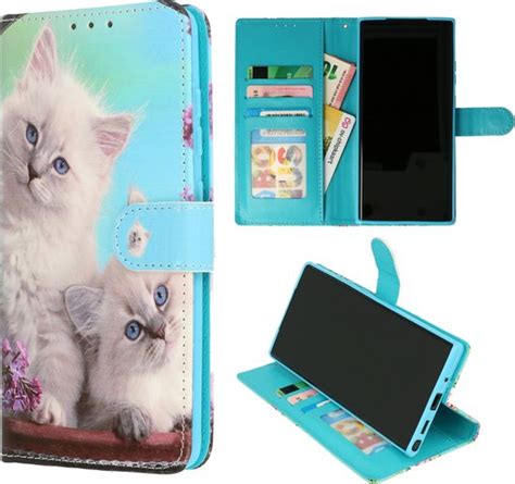 Casemania Hoesje Met Print Geschikt Voor Samsung Galaxy A15 Katten