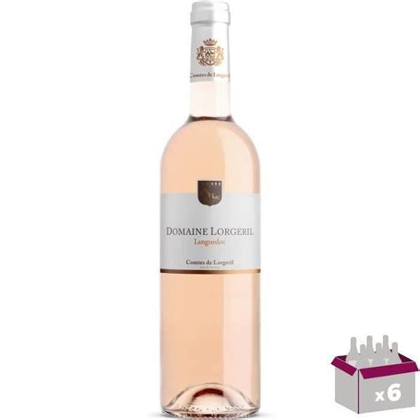 Domaine Lorgeril 2020 Languedoc Vin rosé de Languedoc Roussillon x6