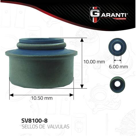 Sellos Valvula Para Chevrolet Chevy Pop 1994 2002 Garanti