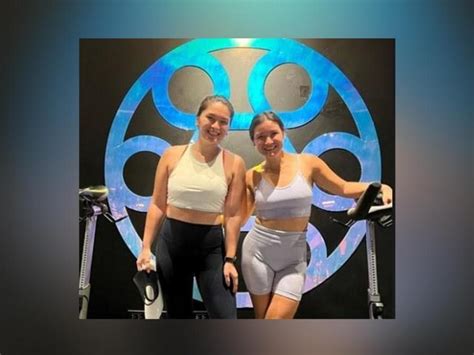 LOOK Camille Prats Flexes Workout Photo With Birthday Girl Pauleen