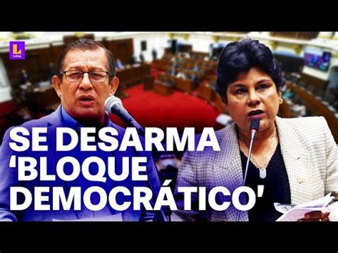 Video Renovaci N Popular Se Separa Del Bloque Democr Tico Por No