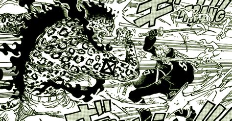 Spoiler One Piece Chapter 1108 Pertarungan Roronoa Zoro Vs Rob Lucci