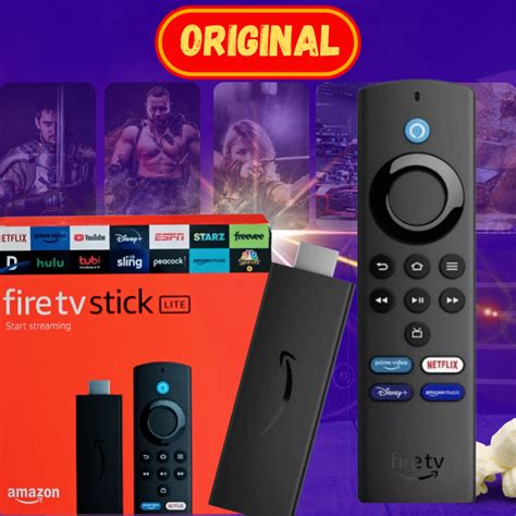 Fire Tv Stick Lite Gera O Original Amazon Controle Remoto Por Voz