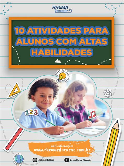 Atividades Para Alunos Com Altas Habilidades Para Imprimir