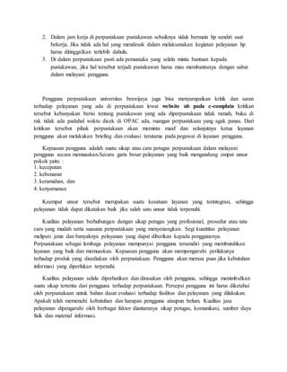 Kepuasan Pengguna Di Perpustakaan Pdf