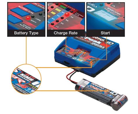 TRAXXAS EZ Peak NiMH LiPO Dual Fast Charger Instructions