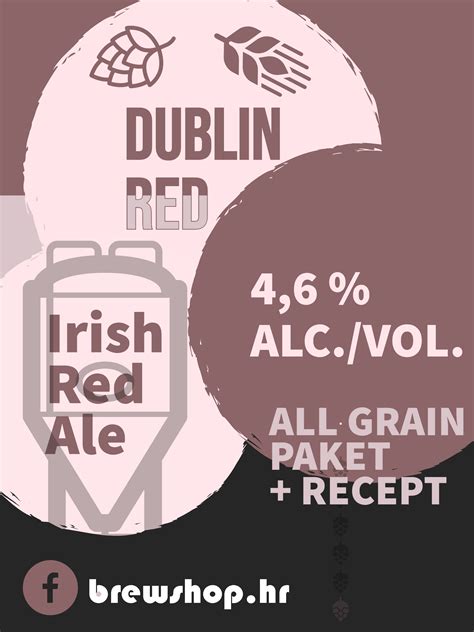 Irish red ale – Dublin Red – brewshop.hr