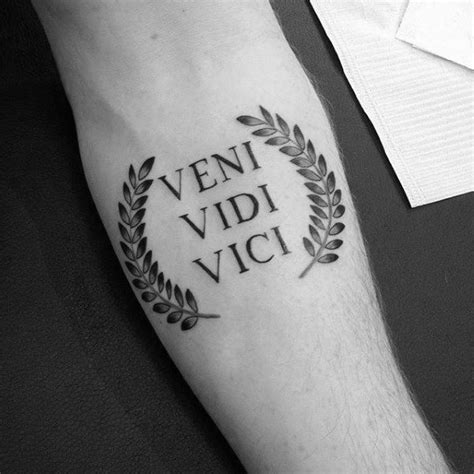 Tattoo Veni Vidi Vici