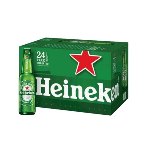 Cerveza 24 Botellines De Heineken 330cc Tren Nocturno