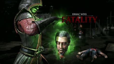 Mortal Kombat X All Fatalities On Kung Lao Youtube