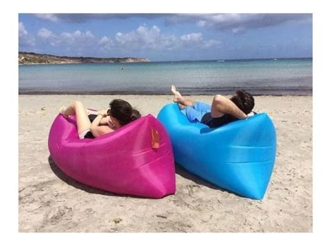 Sillon Sofa Puff Inflable Tumbona Playa Pileta Salas MercadoLibre