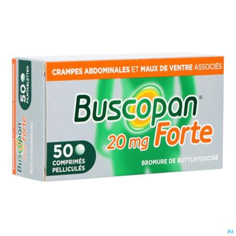 Buscopan Forte Mg Comprimes Crampes Au Ventre Pharmacodel