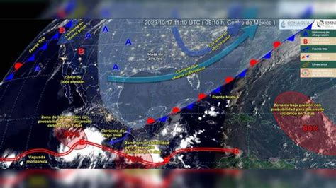 Diario Del Yaqui Aguas Se Forma La Tormenta Tropical Norma En El