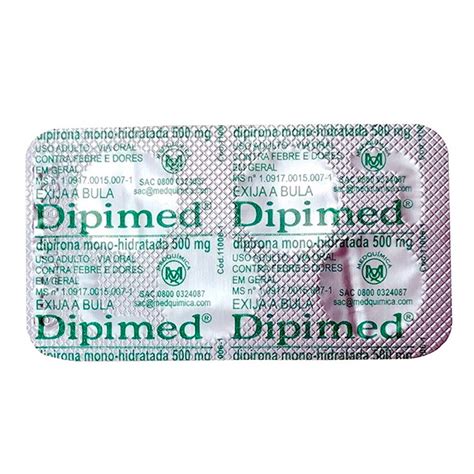 Dipimed Mg C Cpr Medquimica Dipimed Mg Comprimidos