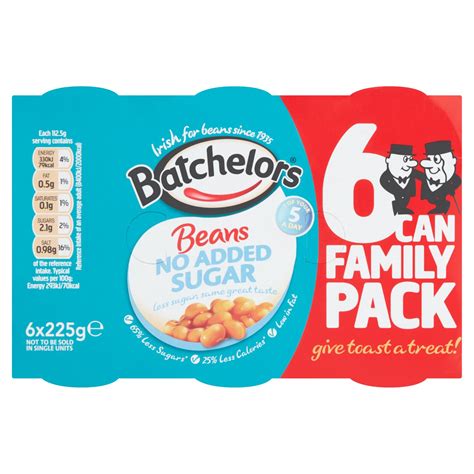 Batchelors Baked Beans No Added Sugar 6 Pack 225 G Storefront En