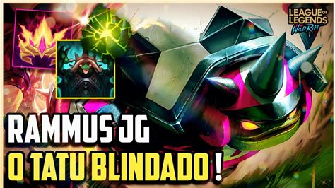 Esse Campe O Surreal League Of Legends Wild Rift Rammus Gameplay