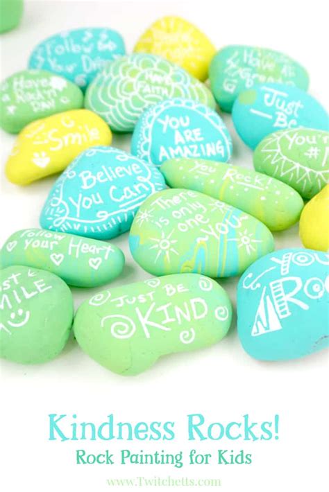 How To Easily Make Kindness Rocks With Your Kids Twitchetts