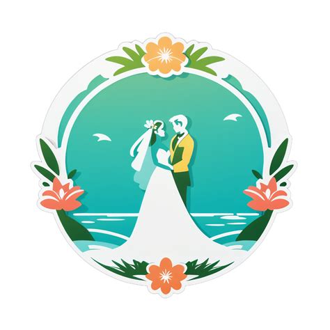 I Made An Ai Sticker Of Bali Island Wedding