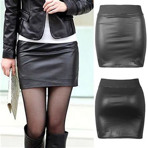 Buy 2017 Spring Sexy Chic Pencil Skirts Office Look High Waist Mini Solid Skirt