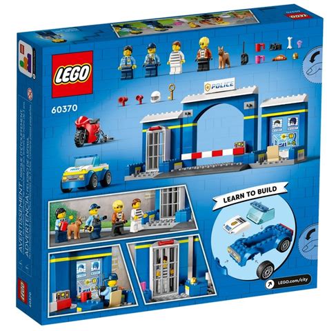 Lego City Achtervolging Politiebureau Het Deense Steentje