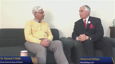 In conversation with Dr. Naveed A Malik Rector Virtual University of ...