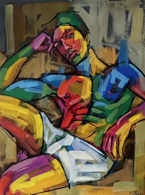 FIGURINE HOMME NU homme nu peinture gay homme nu art homoérotique gay