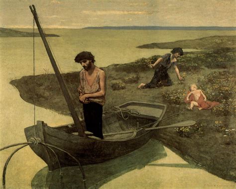 Puvis de Chavannes Le Pauvre pêcheur Musée d Orsay Art pierre Les