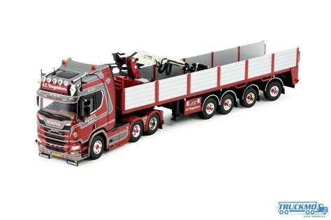 Tekno Hoogendoorn A E Scania Next Gen R580 Brick Trailer 84356