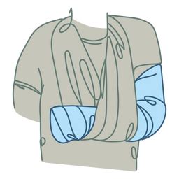 Arm Cast Medical Icon PNG & SVG Design For T-Shirts