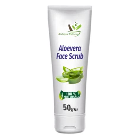 Atulayam Wellness White Aloe Vera Face Scrub For Personal Care