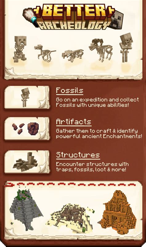 Better Archeology Minecraft Mods Curseforge