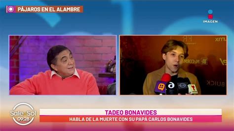 Carlos Bonavides Se Despidi De Su Hijo Pens Que Perder A La Vida