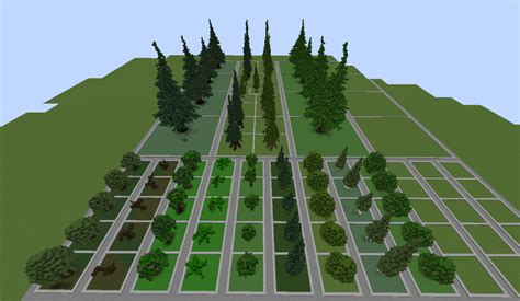 Tree Schematic Minecraft Builder