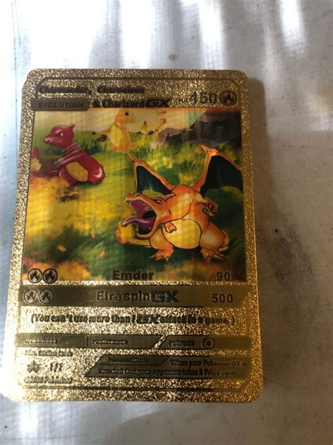 Mavin Charmander Charmeleon Charizard Gx Gold