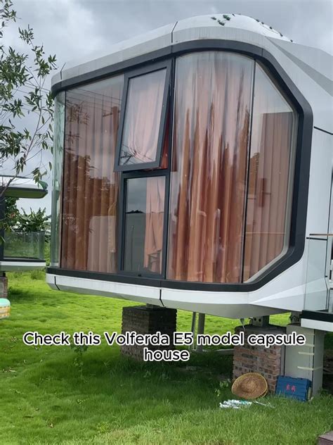 2023 Volferda E5 Capsule House Newest Design Resort Hotel Tiny House