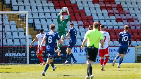 Goalkeeper Voted Man Of The Match From Stevenage Win News Mansfield