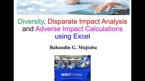 Diversity Disparate Impact Analysis And Adverse Impact Calculations