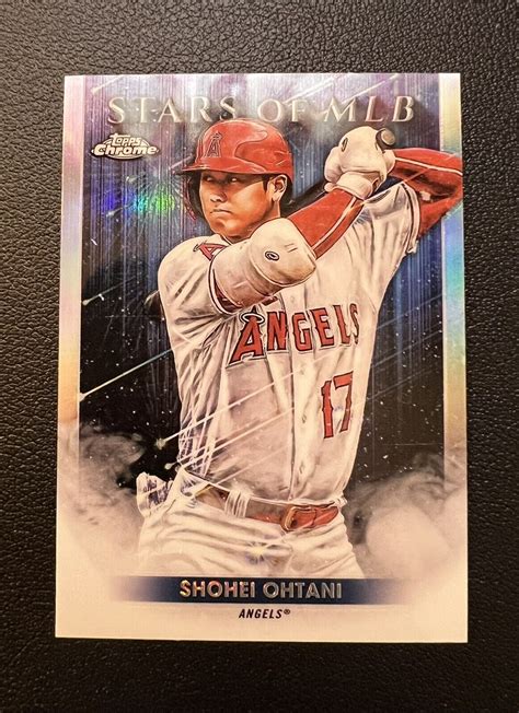 Shohei Ohtani 2022 Topps Chrome STARS OF MLB INSERT Card SMLBC 24